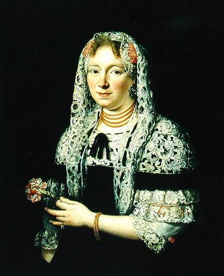 Portrait of a Patrician Lady from Gdansk a Andrzej Stech