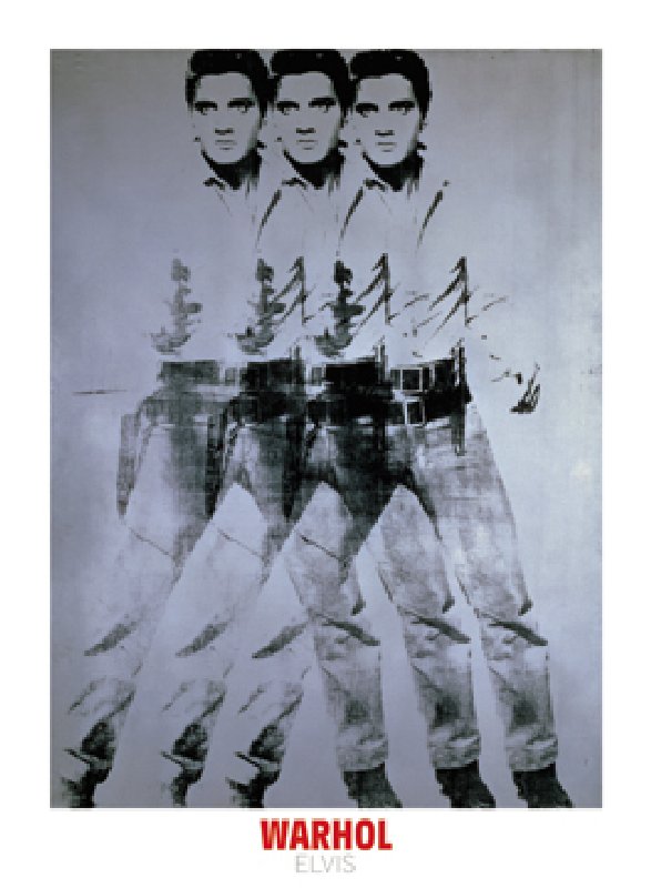 Elvis, 1963  - (AW-929) a Andy Warhol