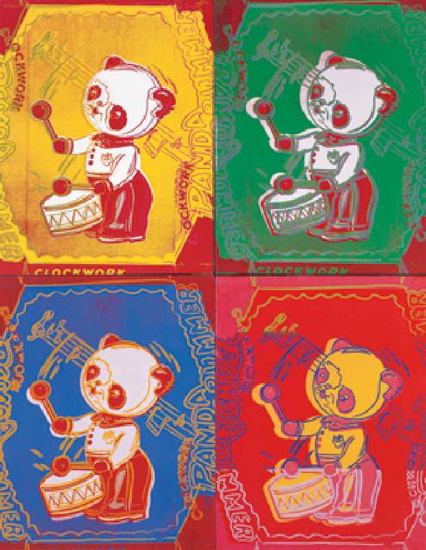 Four Pandas, 1983 a Andy Warhol