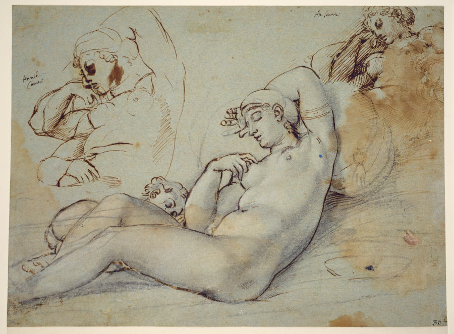 Study of Venus at Rest a Annibale Carracci