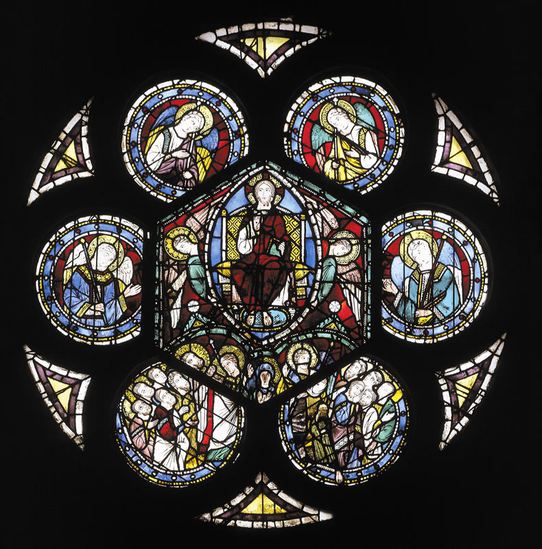 Assisi, Glasfenster, Christi Himmelfahrt a Anonimo, Haarlem