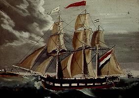 The frigate Marie Elisabeth. a Anonimo, Haarlem