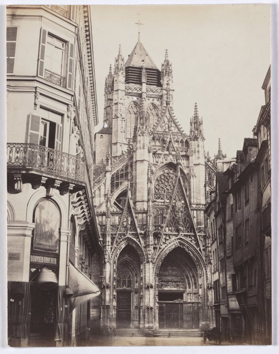 Rouen, view of Saint-Maclou a Anonym