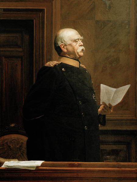 Bismarck in Bundesrat a Anton Alexander von Werner