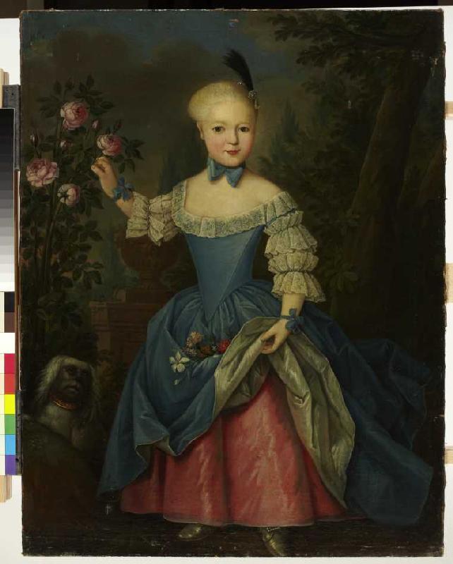 Bildnis der Henriette von Holzhausen (1753-1831) a Anton Wilhelm Tischbein