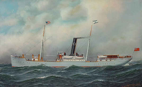 Olympia Steamship a Antonio Jacobsen
