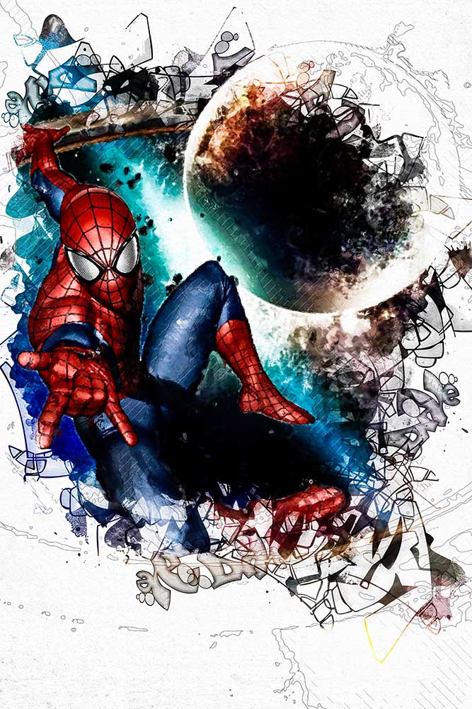 Spiderman II a Benny Arte