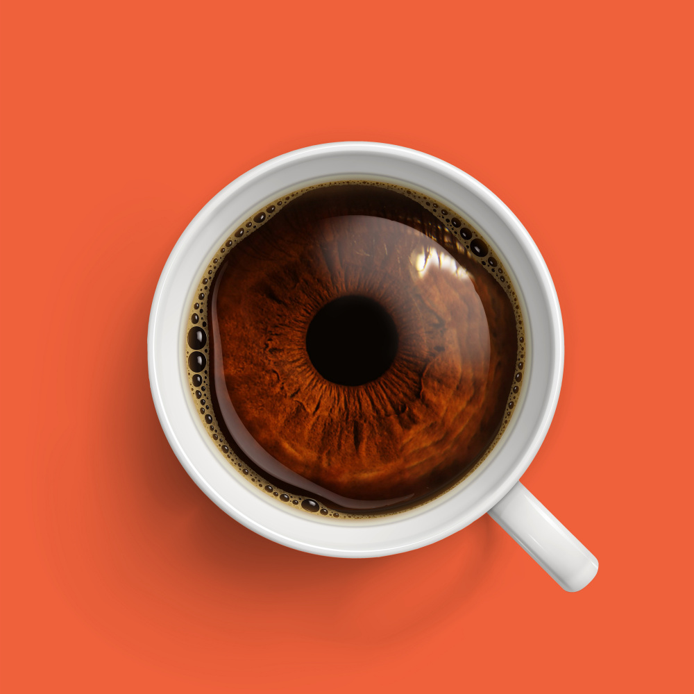Coffee Eye Print a Artem Pozdniakov