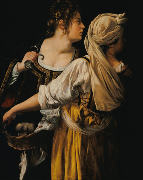 Judith und Holofernes. a Artemisia Gentileschi