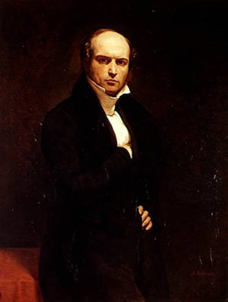 Portrait of Odilon Barrot (1791-1873) a Ary Scheffer