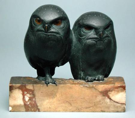 Two Owls a August Gaul
