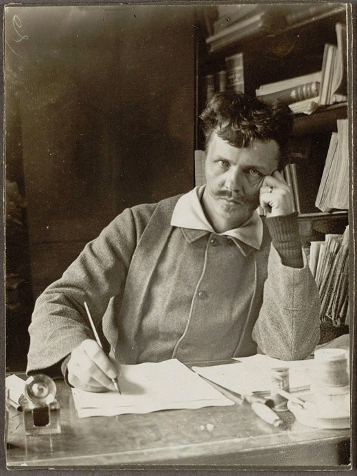 Self-Portrait a August Strindberg