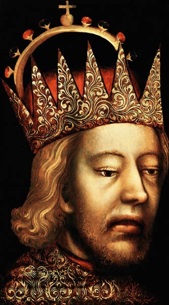 Rudolf IV, Emperor of Austria and Tyrol (1339-65) a Scuola Austriaca