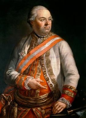 Il conte Andreas Hadik von Futak (1710-90) Comandante dell' Armata Austriaca nella campagna contro i