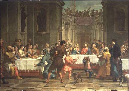 Wedding Feast at Cana a Bartolomeo Litterini