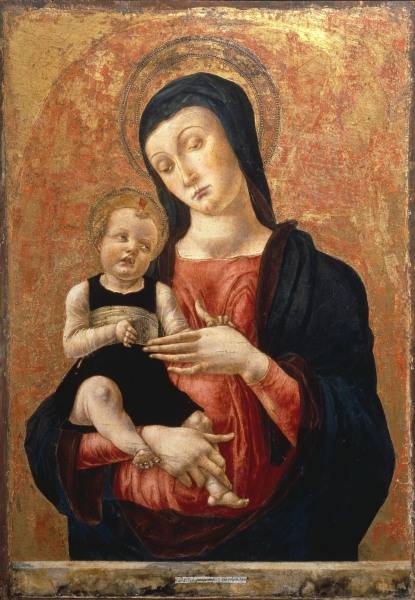 B.Vivarini / Mary with Child / c.1465 a Bartolomeo Vivarini
