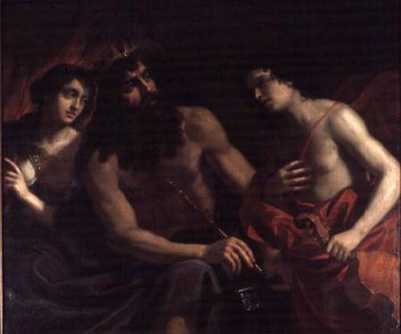 Pluto, Orpheus and Eurydice a Benedetto the Elder Gennari
