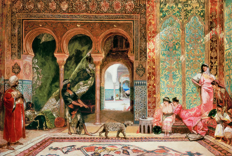 A Royal Palace in Morocco a Benjamin Constant