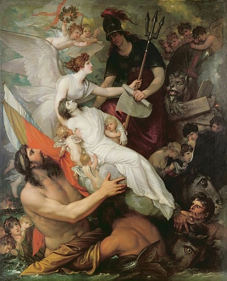 The Immortality of Nelson a Benjamin West
