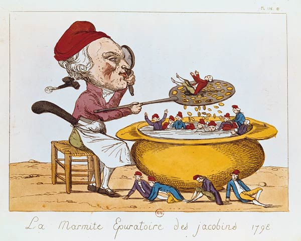 The Purifying Pot of the Jacobins a Benoit Louis Henriquez