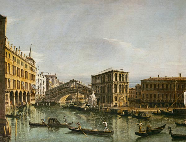 The Grand Canal, Venice a Bernardo Bellotto
