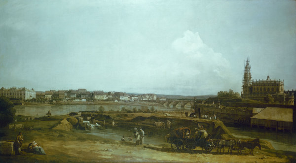 Dresden , Canaletto a Bernardo Bellotto