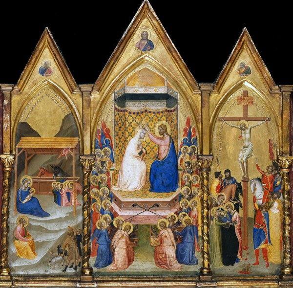 Triptych altarpiece a Bernardo Daddi