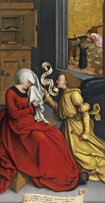 The Annunciation to Saint Anne a Bernhard Strigel