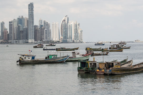 City Skyline (Panama) a Birge George