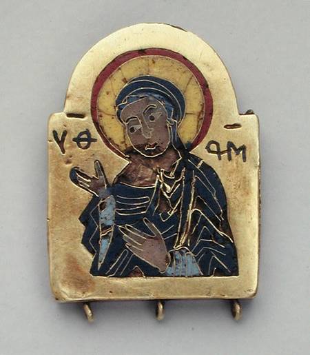 Icon of the Virgin Mary a Byzantine School