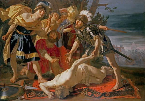 Achilles: deciding to resume fighting upon the death of Patrocles a called Dirk Baburen