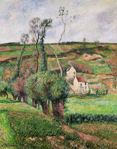 The Cabbage Slopes, Pontoise a Camille Pissarro