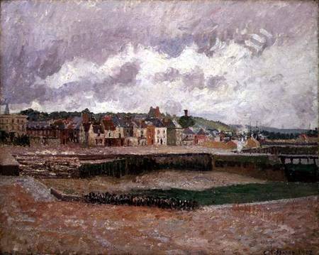 Dieppe, the Duquesne Basin a Camille Pissarro