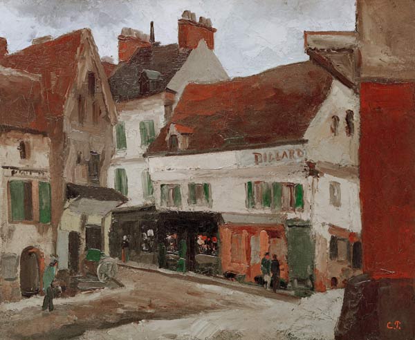 Place in La Roche-Guyon a Camille Pissarro