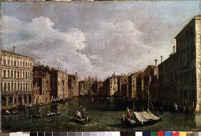 Venice a Canal Giovanni Antonio Canaletto