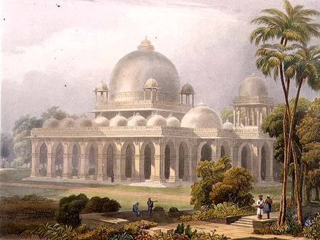 The Roza at Mehmoodabad in Guzerat, or the Tomb of Vizier of Sultan Mehmood, from Volume II of 'Scen a Captain Robert M. Grindlay