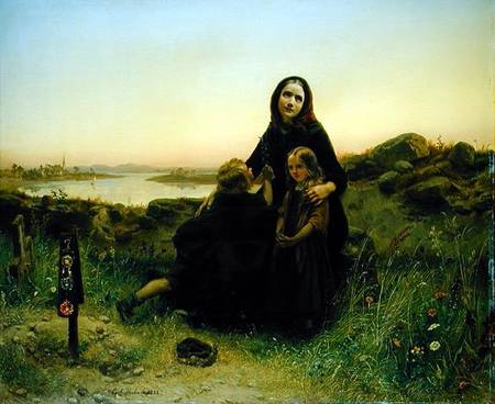 The Mourning Widow a Carl Hubner