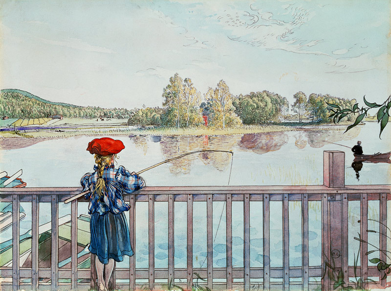 Lisbeth Angling, from 'A Home' series a Carl Larsson