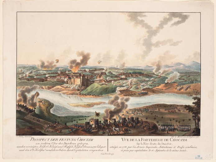 The siege of Khotyn in 1788 a Carl Schütz