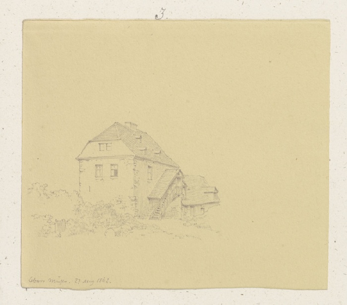 Die Obermühle in Braunfels a Carl Theodor Reiffenstein