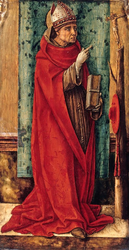 Saint Bonaventure a Carlo Crivelli