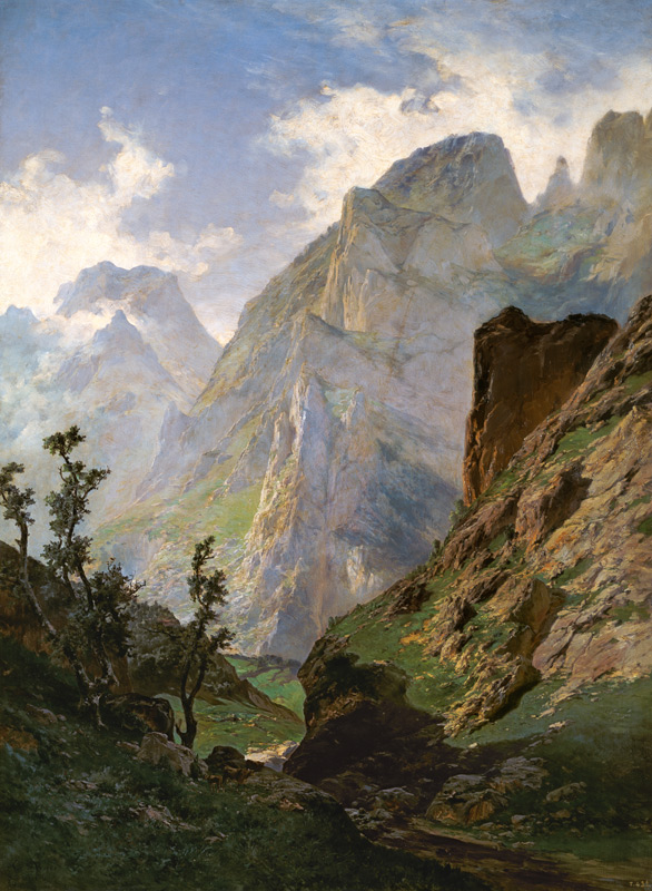 Mountains in Europe a Carlos Haes