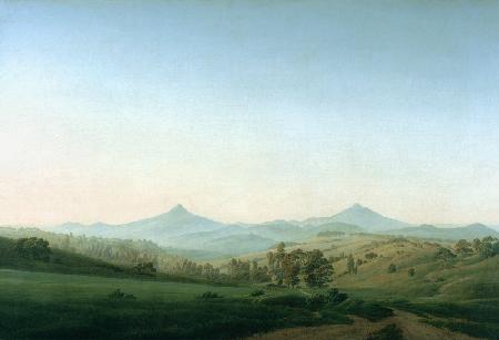 Paesaggio di Bohemia