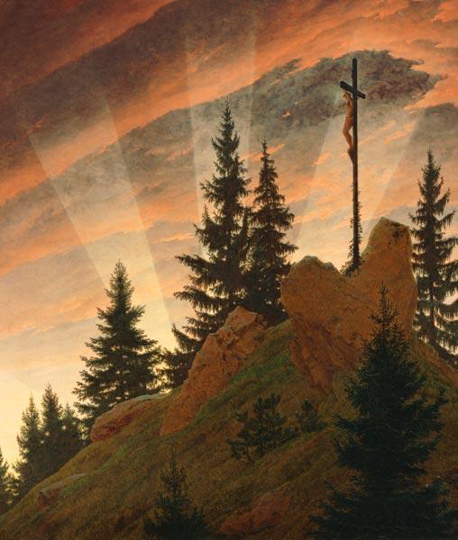 La croce sulla montagna
