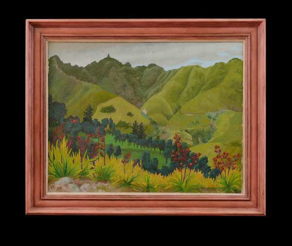Landscape, Diana s Peak, St Helena a Cedric Morris