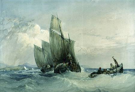Fishing Boats a Charles Bentley