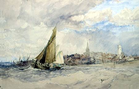 Harwich, from the Sea a Charles Bentley