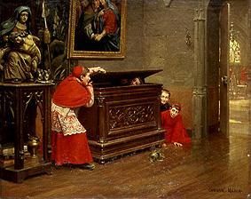 Ministranten at the hide-and-seek a Charles Chocarne-Moreau