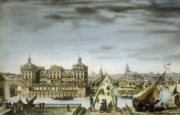 St. Petersburg , Anichkov Palace a Charles de Lespinasse