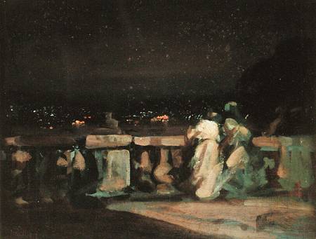 Watching the Fireworks a Charles Edward Conder